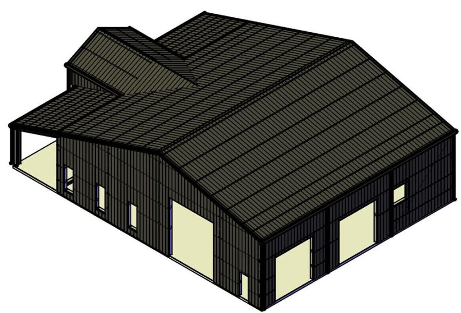 custom steel building